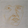 o.T. (20x20cm Sepia/Papier 1989)