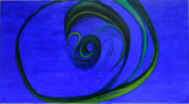 ultramarin (100x80cm �l/Leinwand 2002)