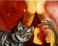 schmerz (74x61cm �l/Leinwand 1996)