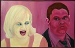 blondes gift (100x80cm �l/Leinwand 2001)