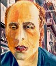 michel (67x62cm Gouache/Holz 1984)