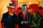 wohngemeinschaft (110x70cm �l/Leinwand 1984)